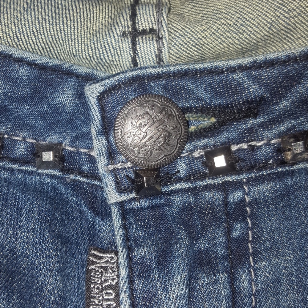 Express Rerock Embellished Jeans - Picture 4 of 7